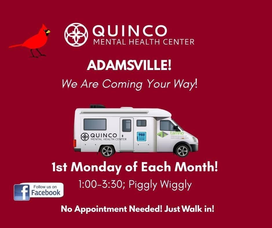 Quinco Mental Health Monday - Adamsville