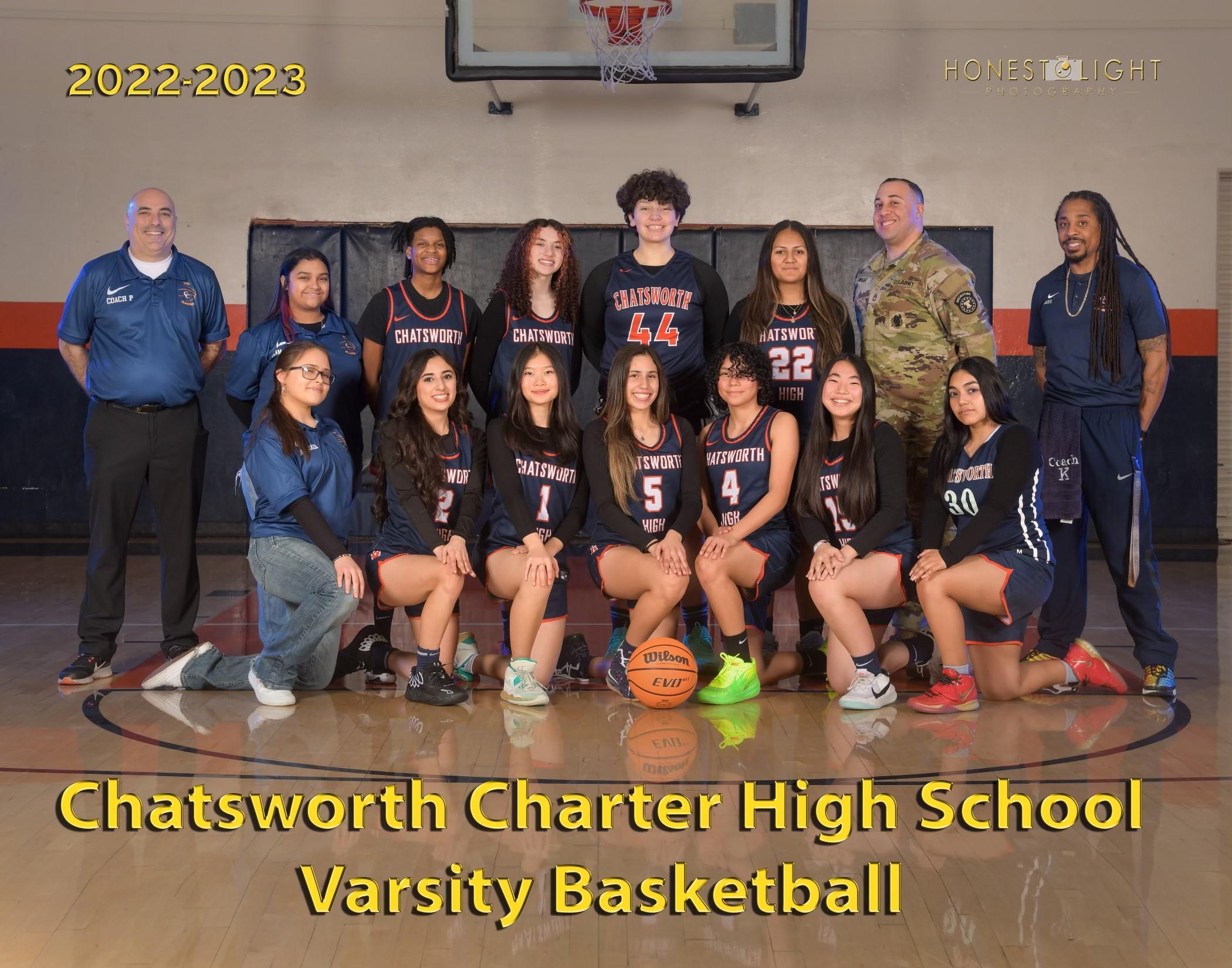20222023 Season Girls Basketball Chatsworth Charter High School