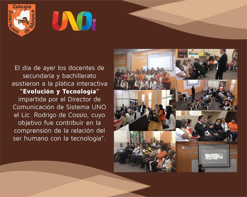 Plática a docentes