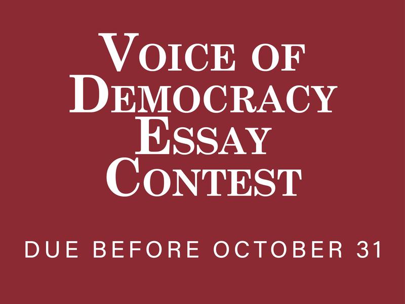 Voice of Democracy Essay Contest