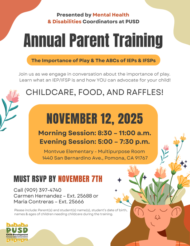 annual parent training