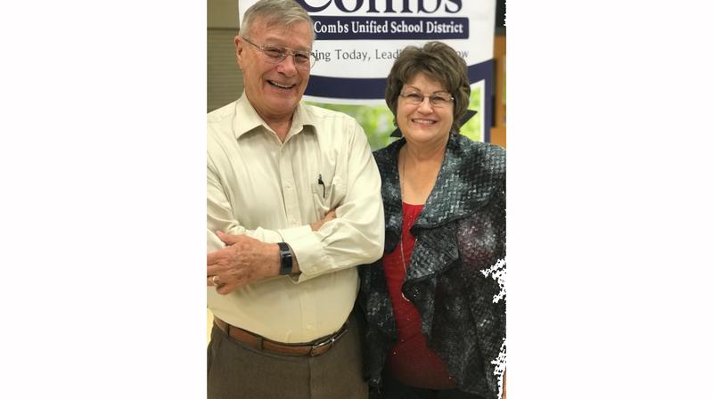 Dr. Kemp and Mrs. Bourgeous, Retiring Governing Board members