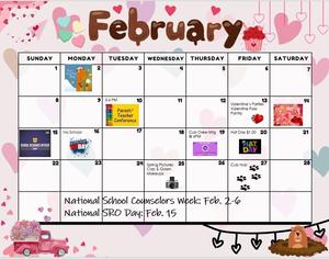 Feb. Calendar