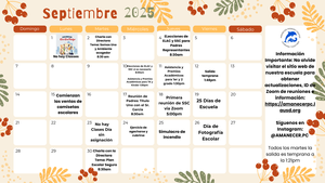 Sept. Calendar Span