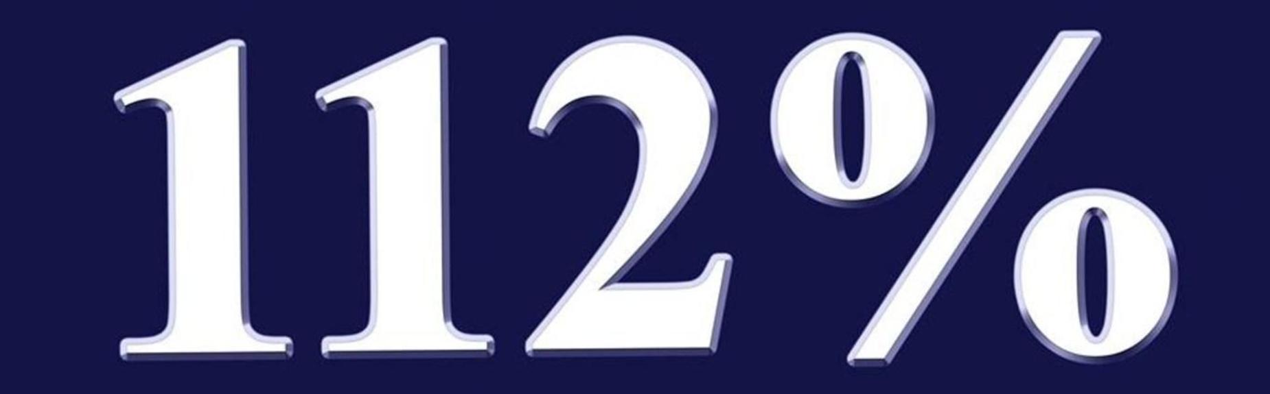 112 Percent is the Mustang Way!