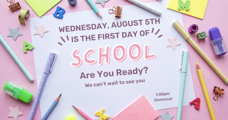 First Day of School