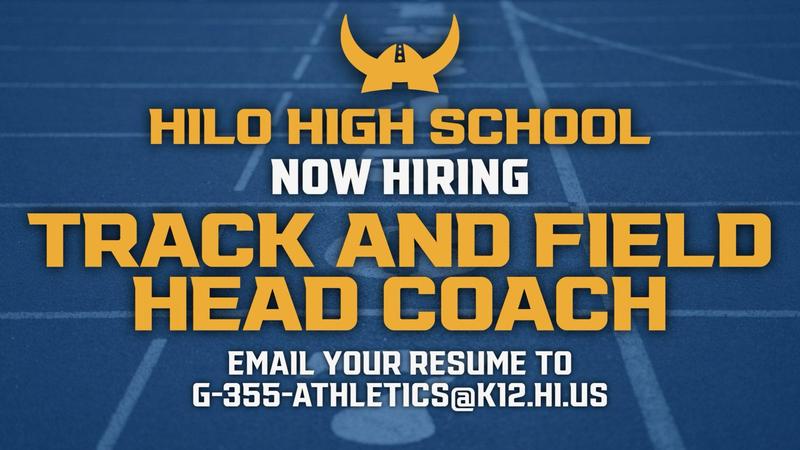 Hiring Head Track & Field Coach!