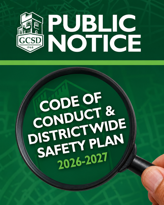 Code of Conduct and Districtwide Safety Plan
