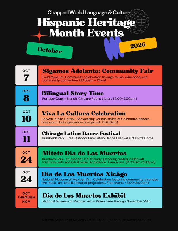 Hispanic Heritage Month Events Featured Photo