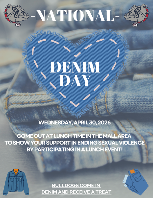 Denim Day flyer