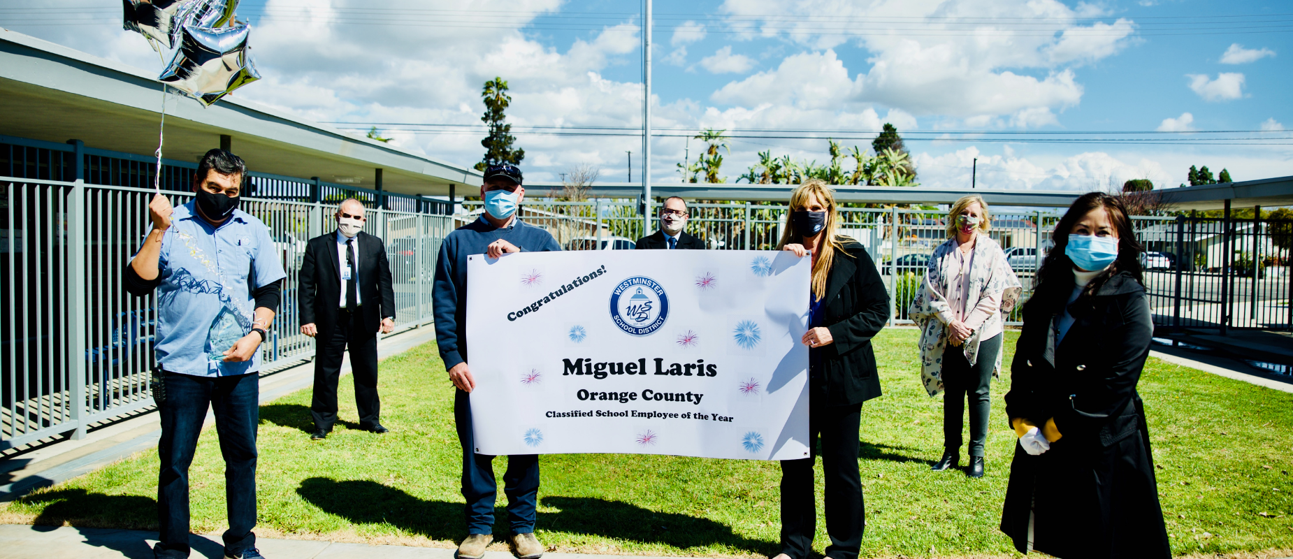 Miguel Laris Orange County Classified Employee of the Year