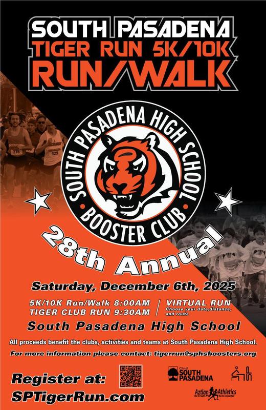 South Pasadena Tiger Run - Sat. Dec. 6 Featured Photo