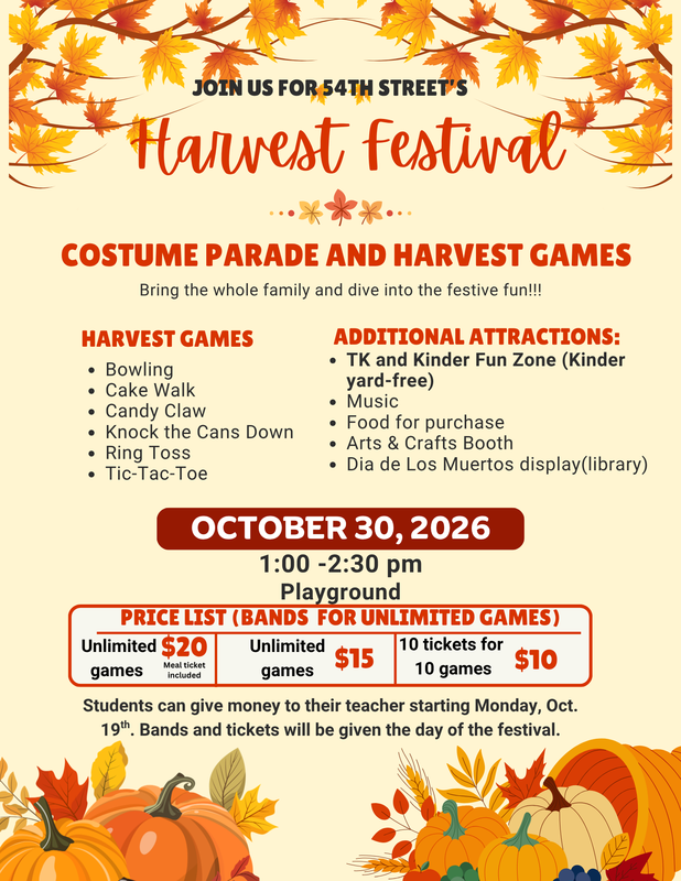 Costume Parade and Harvest Festival Featured Photo