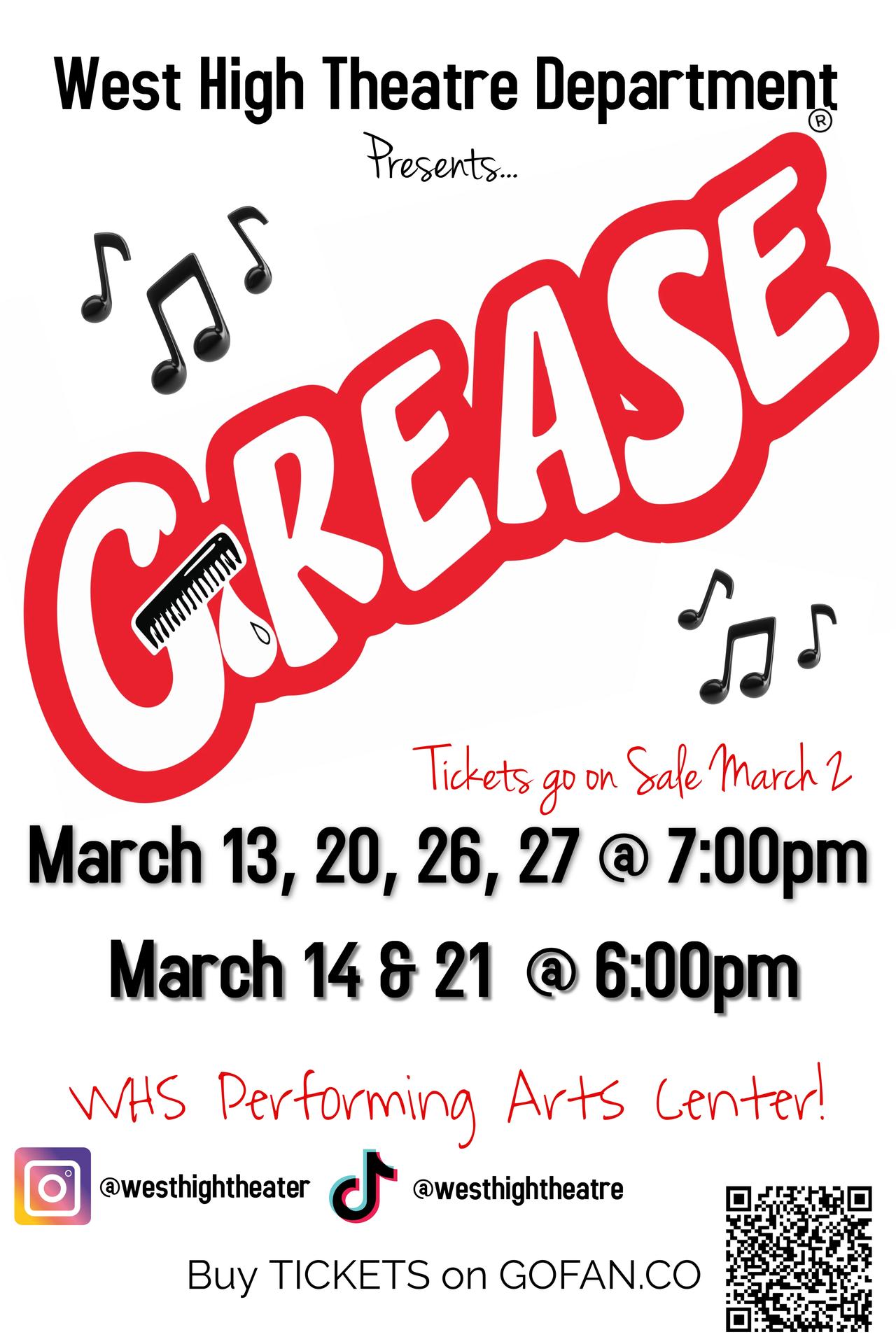 Grease at West Torrance HS