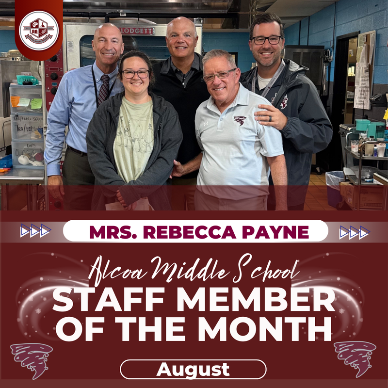 Staff Member of the Month August