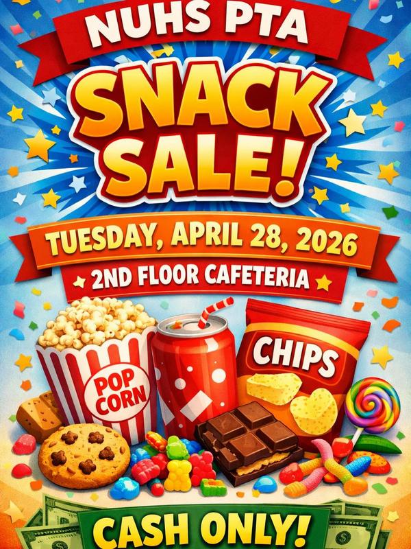 TUESDAY, APRIL 28, 2026 * 2ND FLOOR CAFETERIA