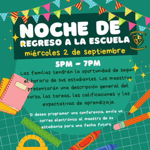 BACK TO SCHOOL NIGHT SPN