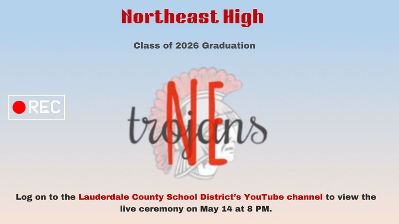 Northeast High School Graduation Broadcast Details