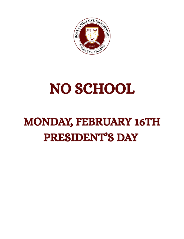 No School February 16 Featured Photo