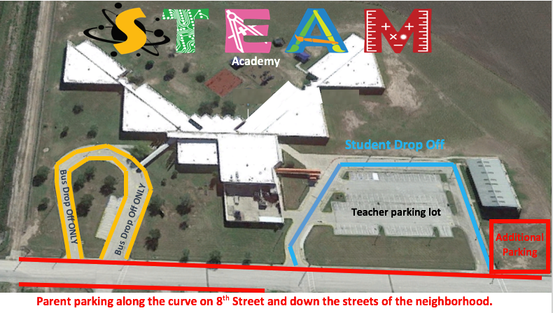 Drop off map