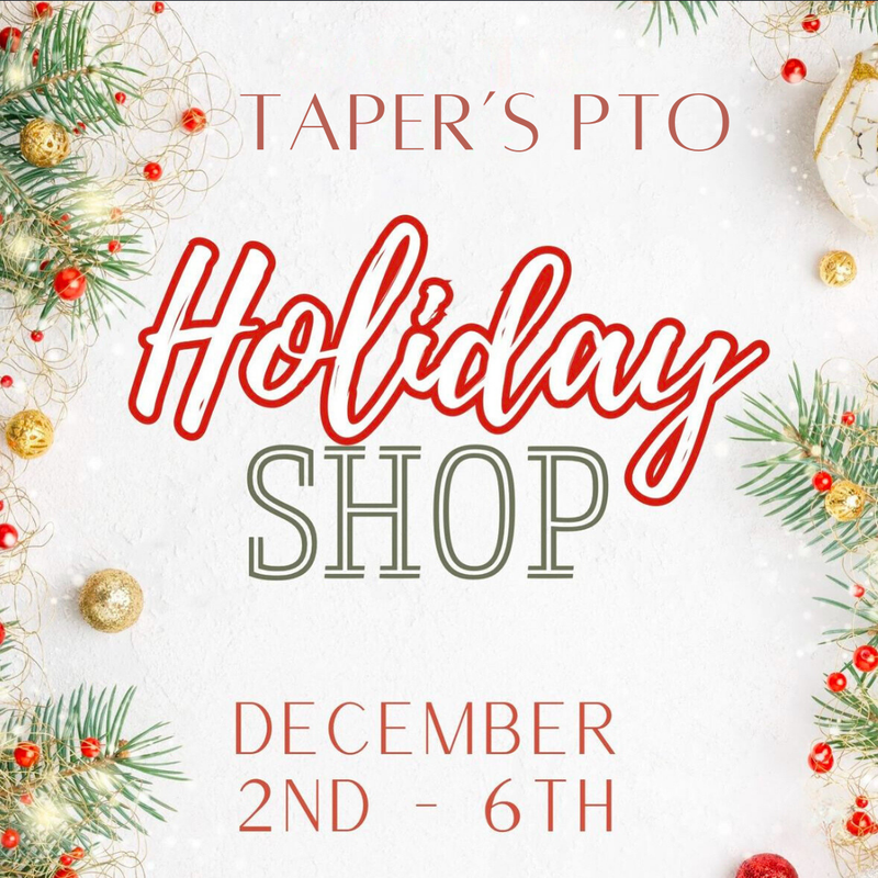 Holiday Shop 12-2nd through 6th Flyer