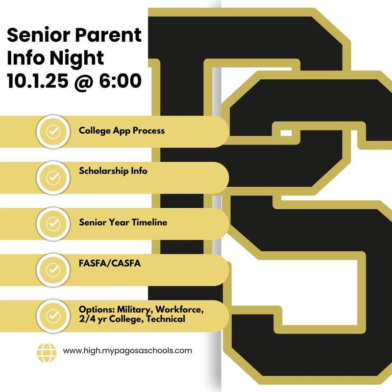 Senior Parent Information Night