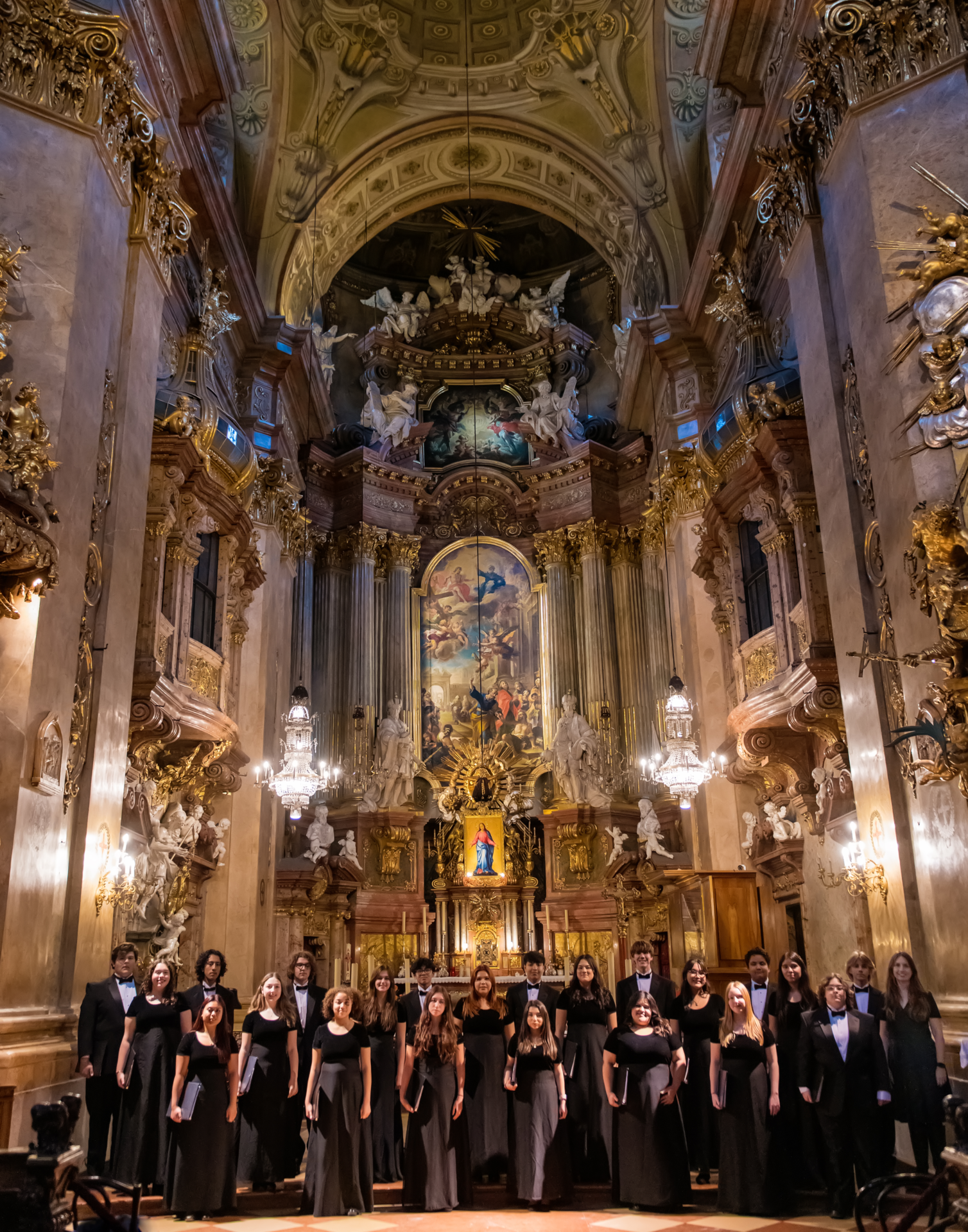 COHS Choir at Cathedral in Austria