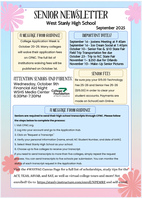 Senior Newsletter Sept 2025