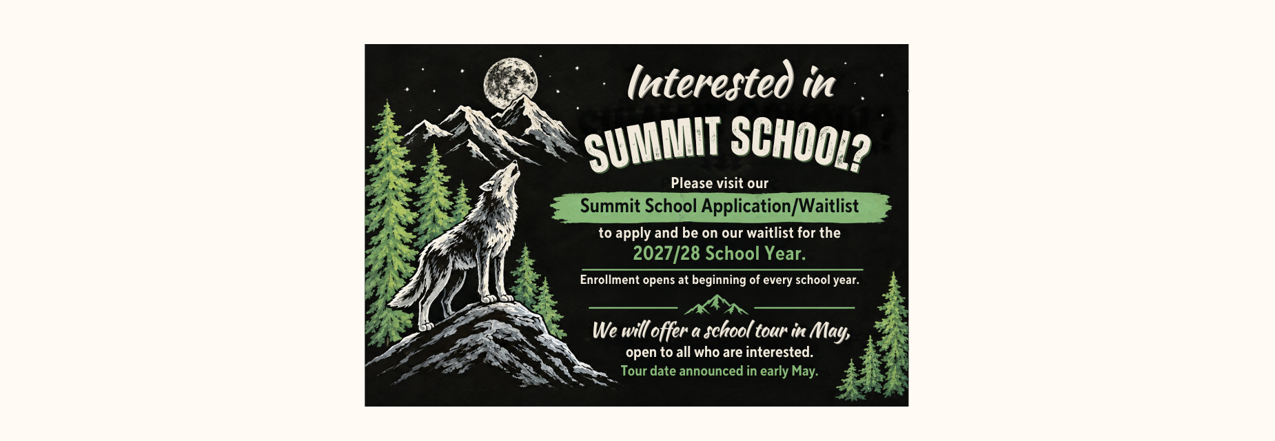 Summit Application 2027/28