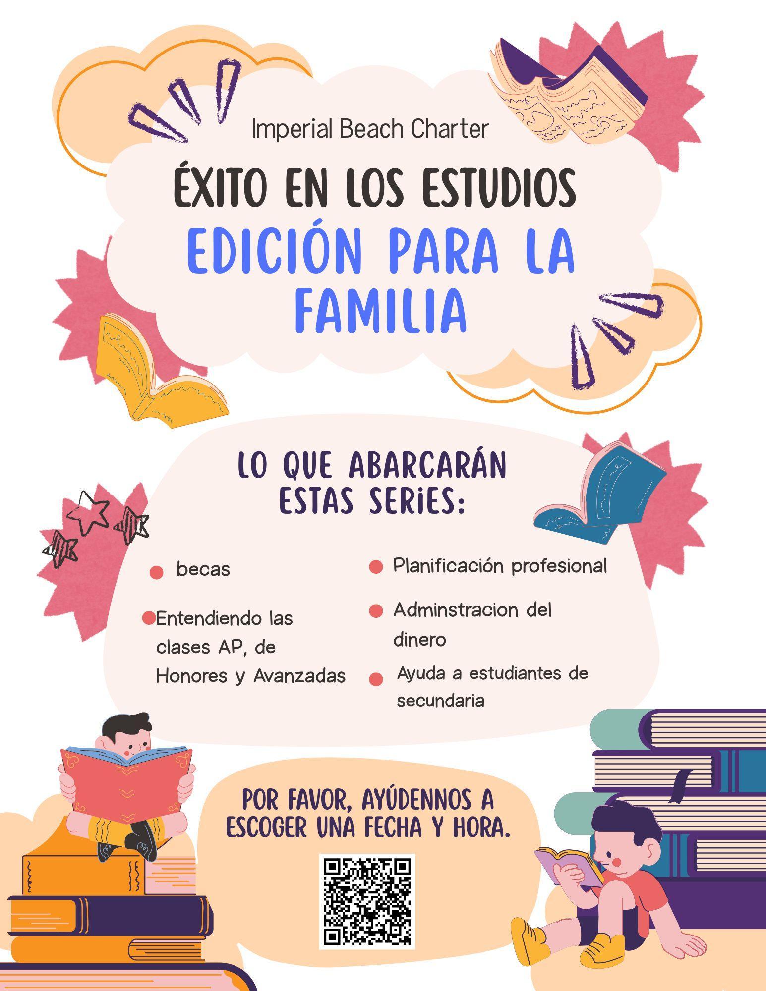 series of meeting for families (spanish)