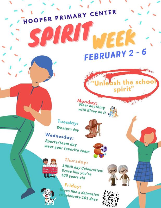 100 day spirit week