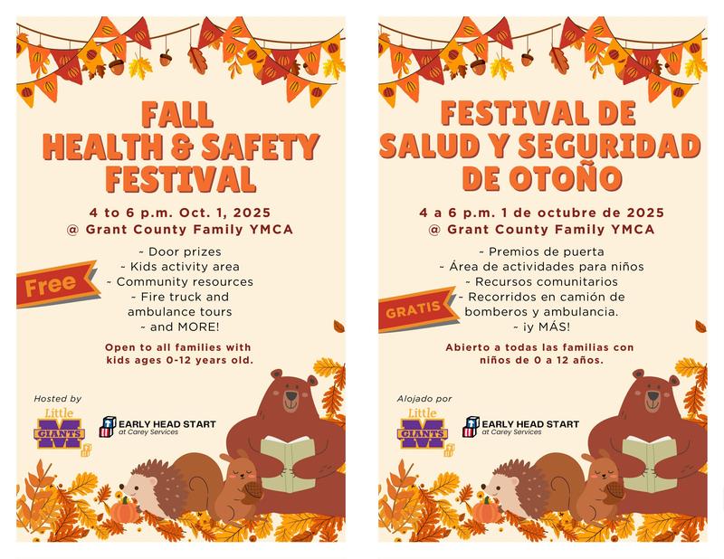 promo graphic - Fall Health and Safety Fest 2025