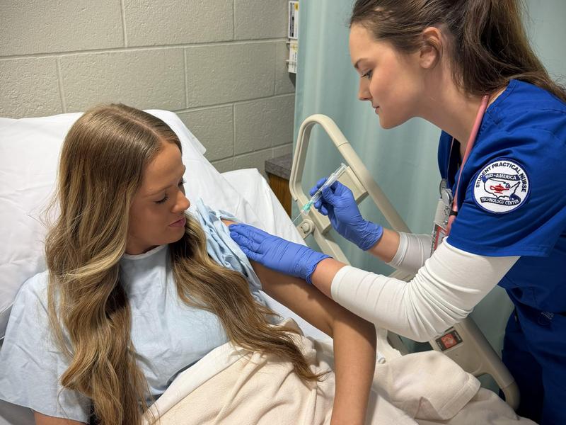 practical nursing student