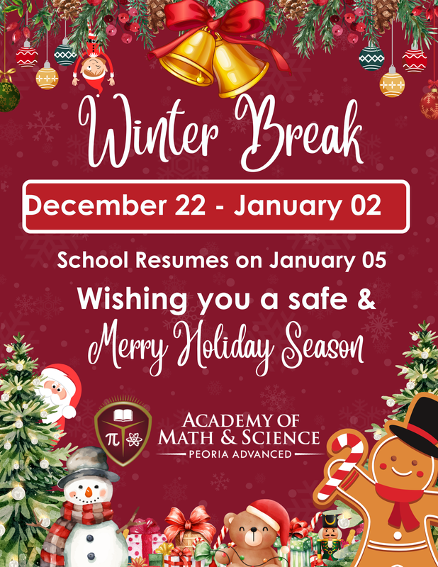 Winter Break December December 22 -  January 2 Featured Photo