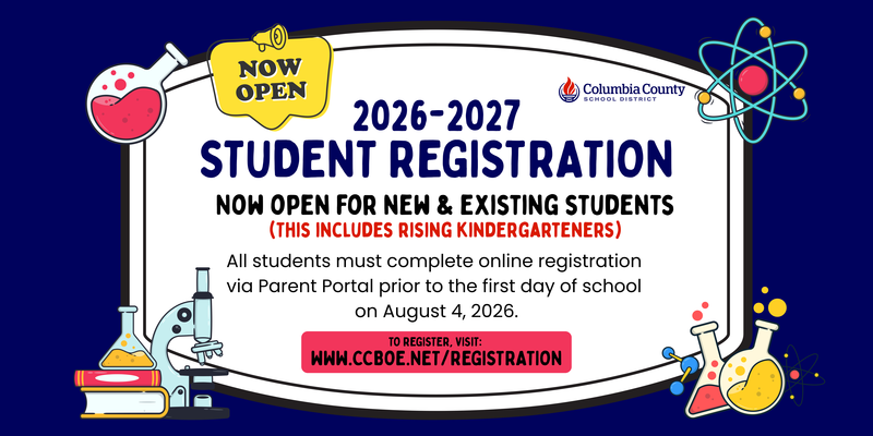 student registration graphic