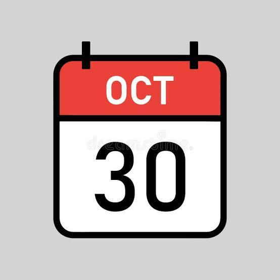 Oct 30