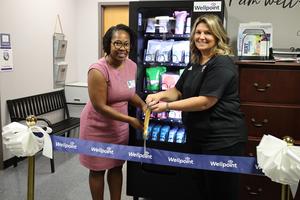Smyrna High School is the latest Rutherford County Schools campus to offer a hygiene vending machine to its students, in partnership with Archie’s Promise and WellPoint Tennessee.