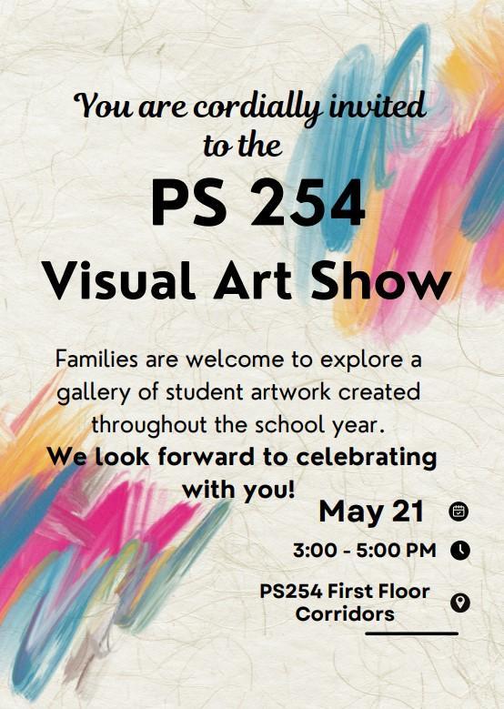 PS 254 Visual Art Show