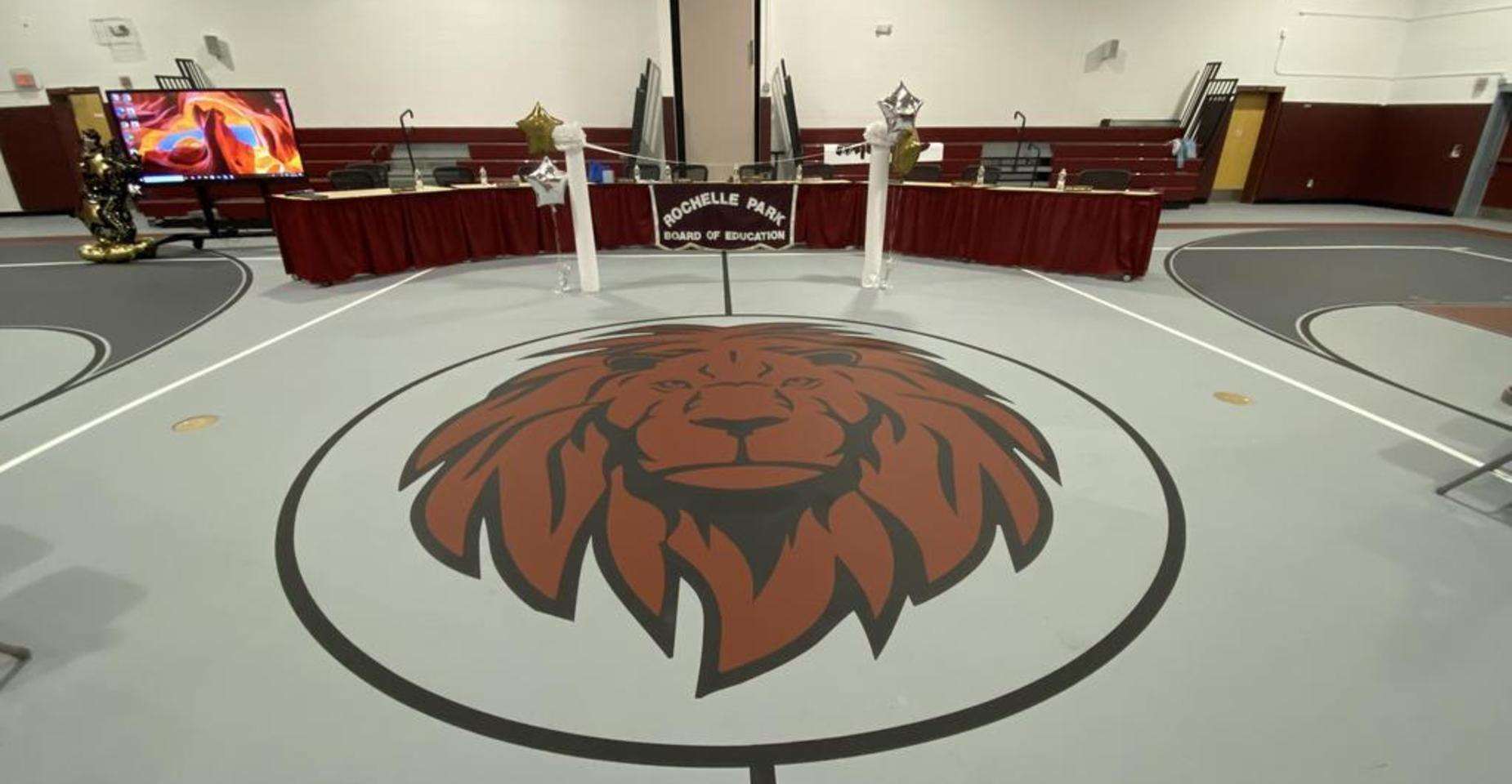 New gym floor