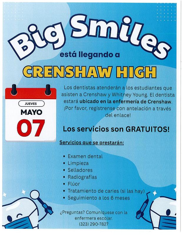 SERVICIOS DENTALES GRATUITOS