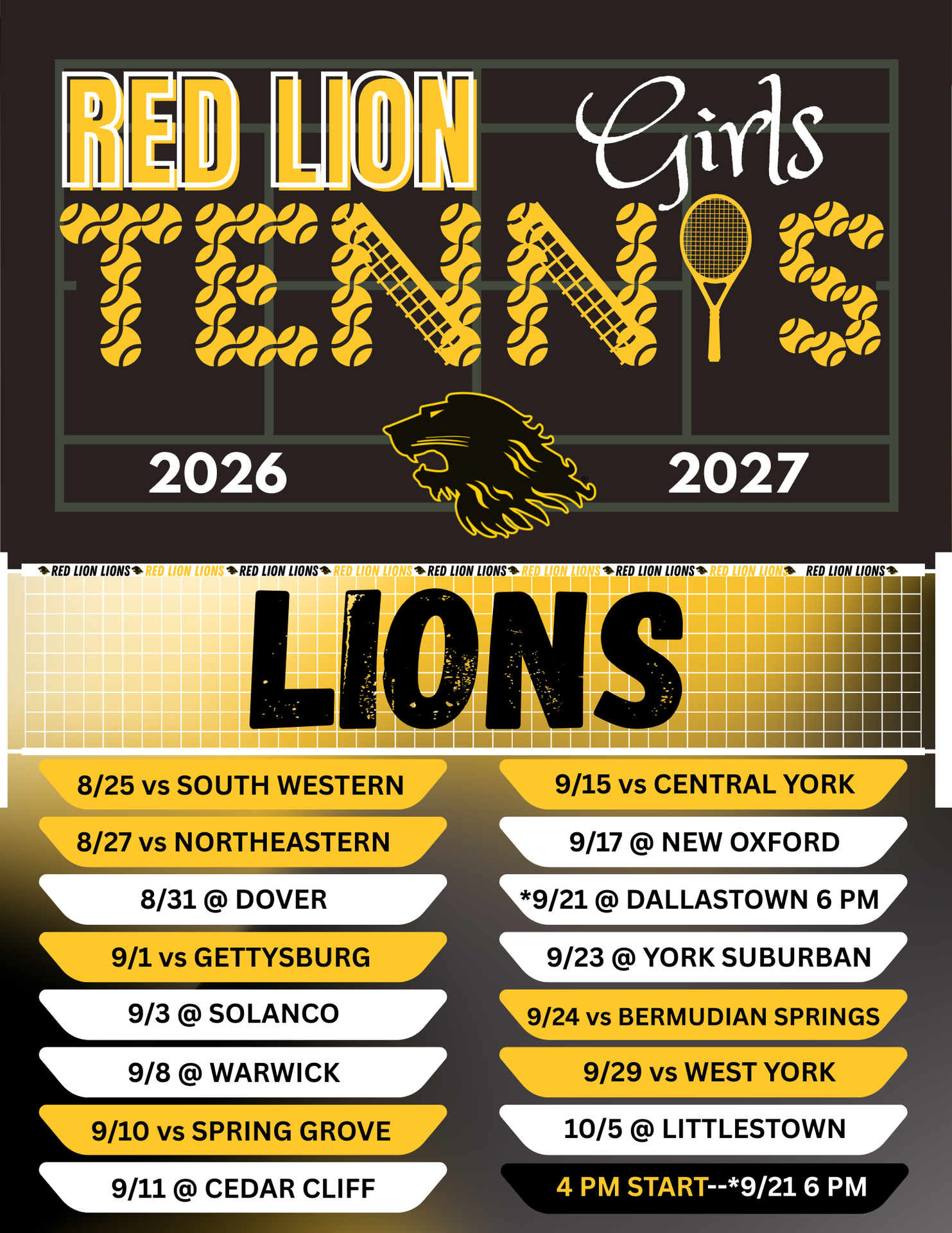 girls tennis