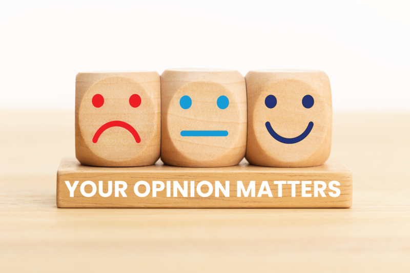 Your opinion maters