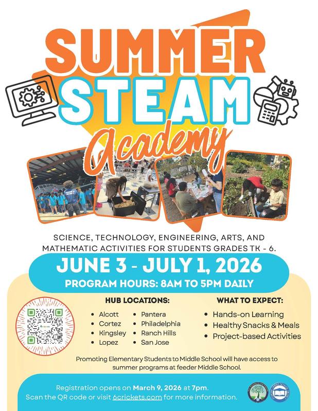 Summer STEAM Academy - page 1