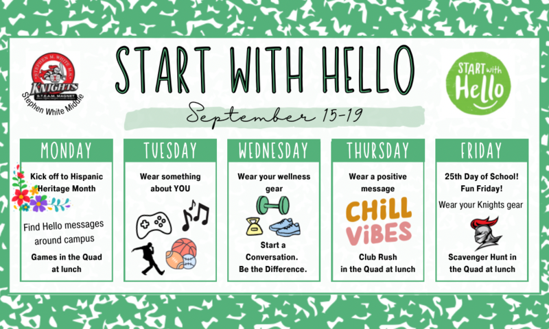 Start With Hello Flyer