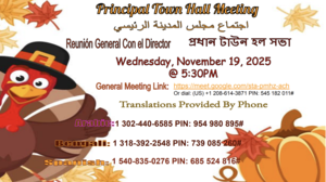 Principal Town Hall Meeting 11 19 2025