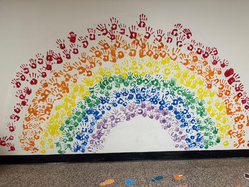 Rainbow Mural