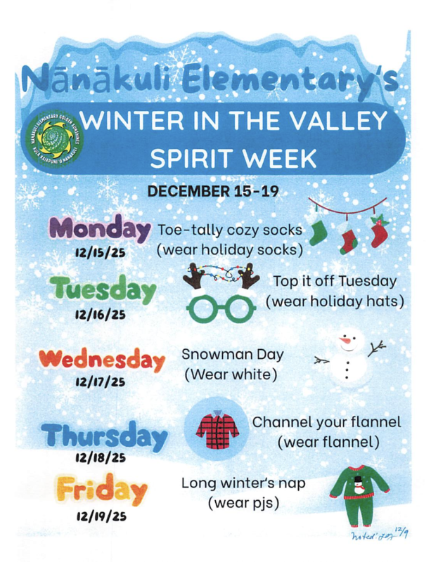 NES WINTER SPIRIT WEEK Featured Photo