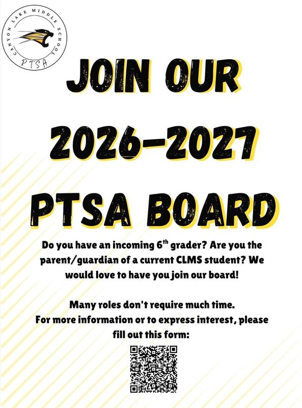 2026-2027 PTSA looking for new board members