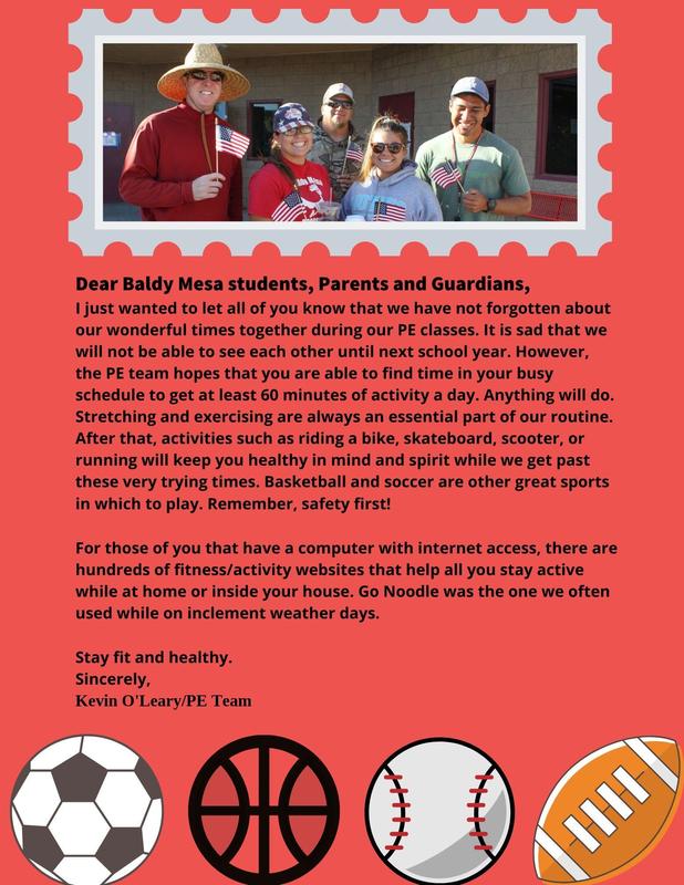 A special message for our very own Coach O'Leary! Featured Photo