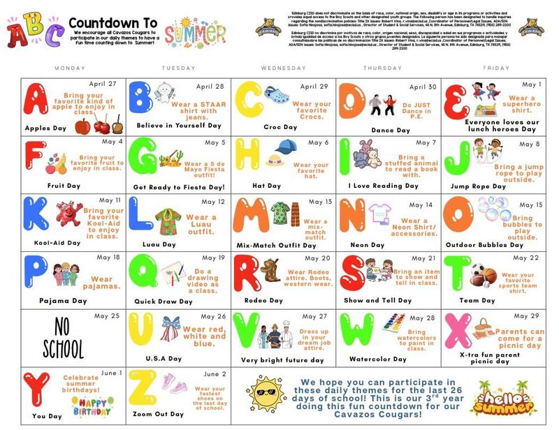 Count Down to Summer